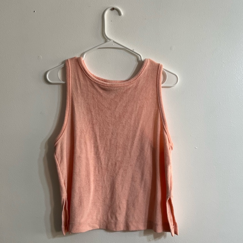 Womens a new day medium light coral super soft tank too